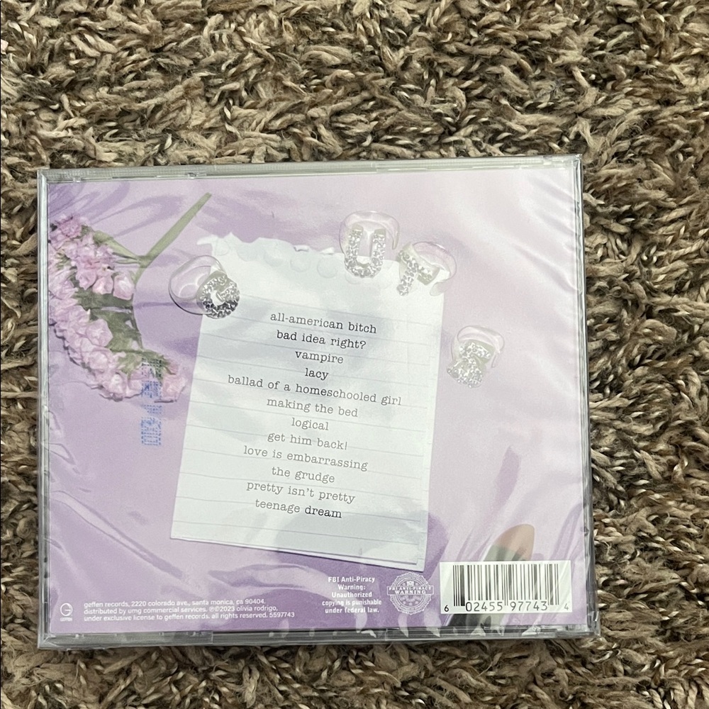 Olivia Rodrigo cd - Picture 2 of 2